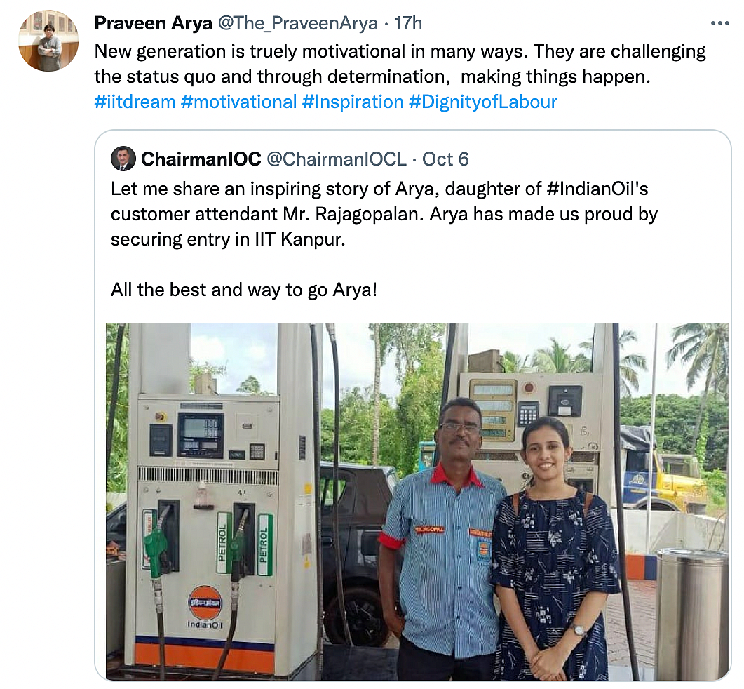 Petrol Pump Attendant’s Daughter Gets Accepted Into IIT Kanpur