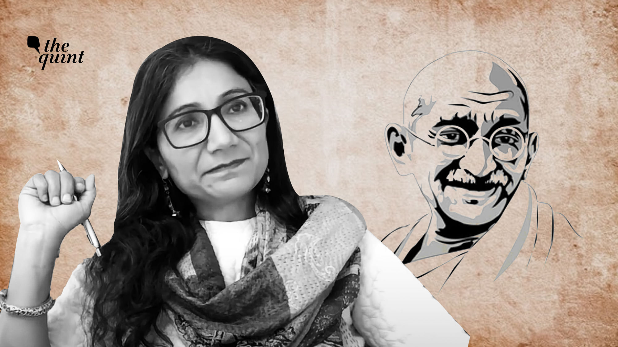 <div class="paragraphs"><p>Nidhi Thakur pays a tribute to Gandhi on his birth anniversary.</p></div>