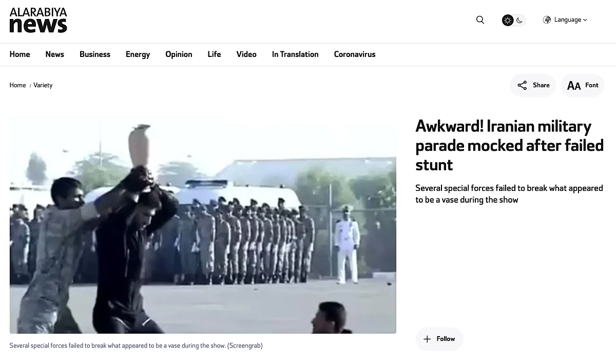<div class="paragraphs"><p>Screengrab from Al Arabiya News. </p></div>