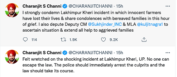 'Illegal, Shameful': Chidambaram, Rahul on Lakhimpur Unrest, Priyanka's Arrest