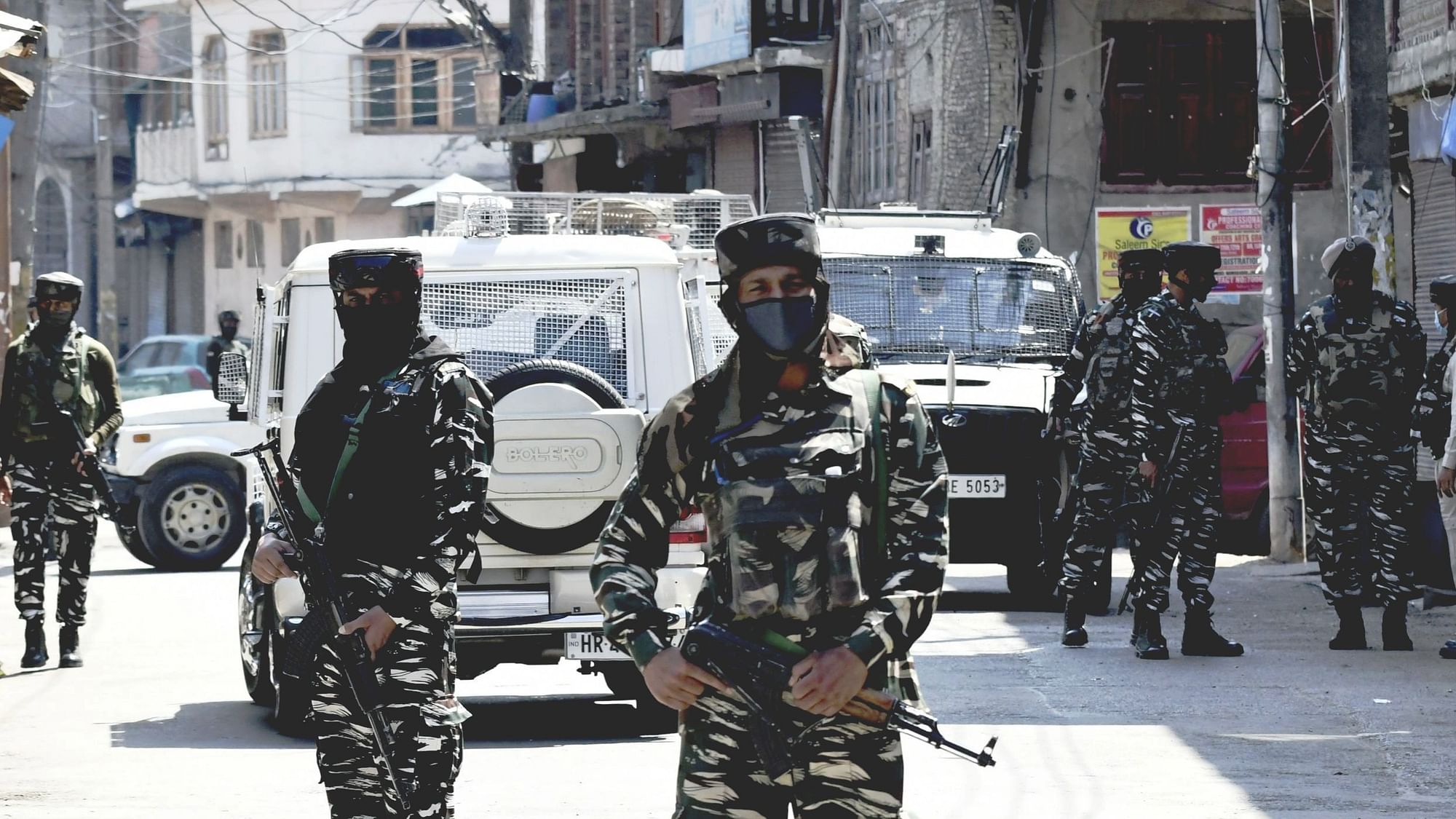 <div class="paragraphs"><p>Photo of security forces in Kashmir used for representation.</p></div>