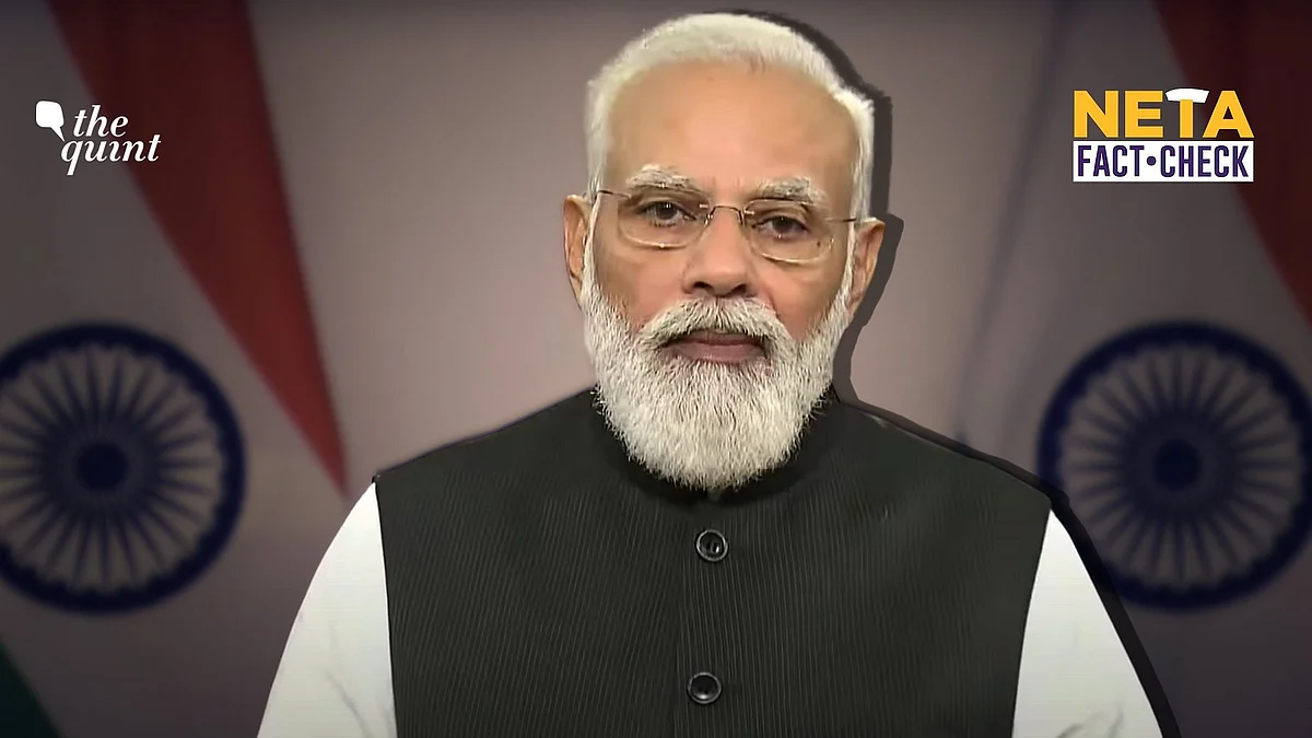 <div class="paragraphs"><p>While addressing the nation, PM Modi said that all 100 crore doses were administered for free.</p></div>