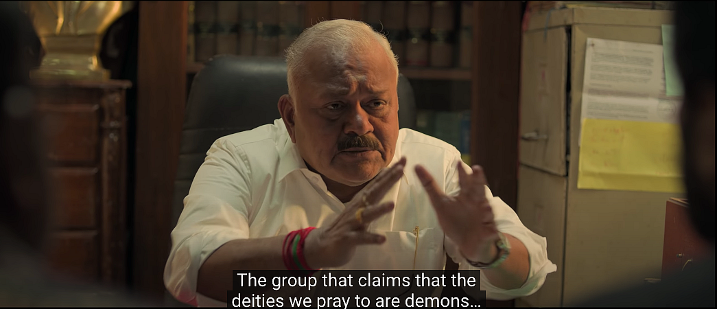 <div class="paragraphs"><p>A scene from <em>Rudra Thandavam.</em></p></div>