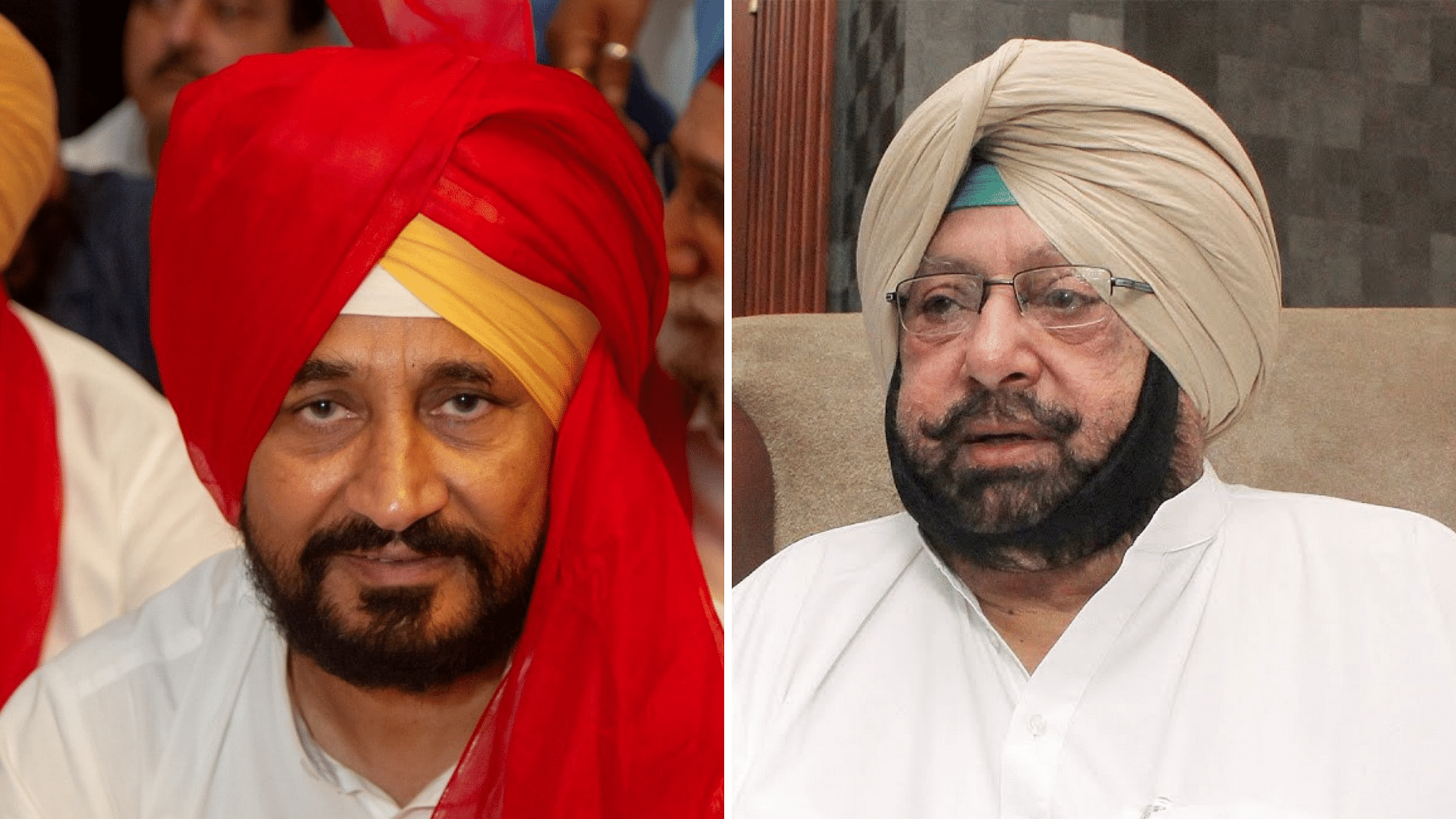 <div class="paragraphs"><p>Punjab Chief Minister Charanjit Channi and Captain Amarinder Singh.</p></div>