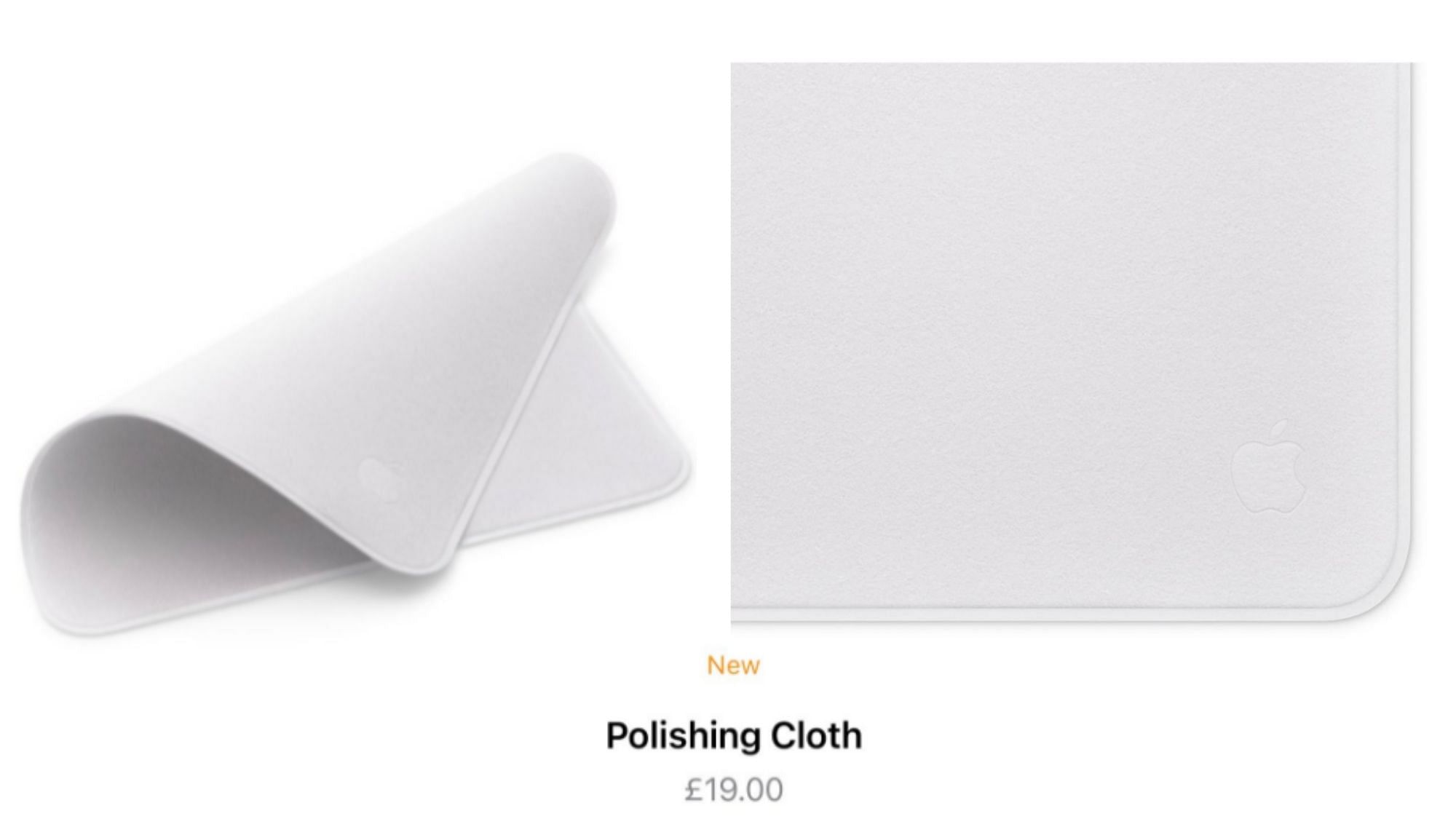 <div class="paragraphs"><p>Apple's New Polishing Cloth Priced At Rs 1900.</p></div>