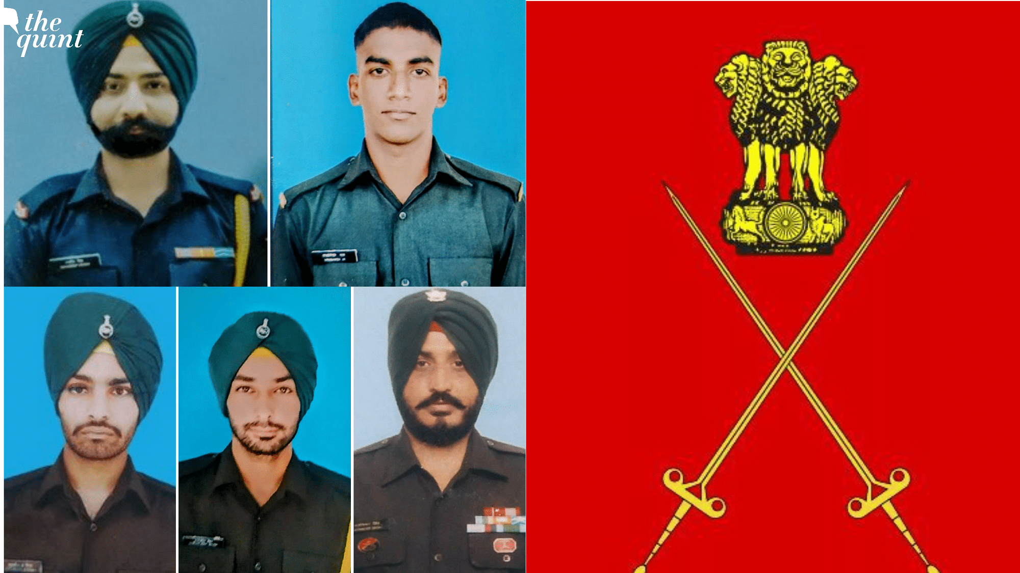<div class="paragraphs"><p>Saraj Singh, Mandeep Singh, Gajjan Singh, Vaishakh H, and Jaswinder Singh lost their lives in a fierce gunfight with militants in Jammu and Kashmir's Poonch.</p></div>
