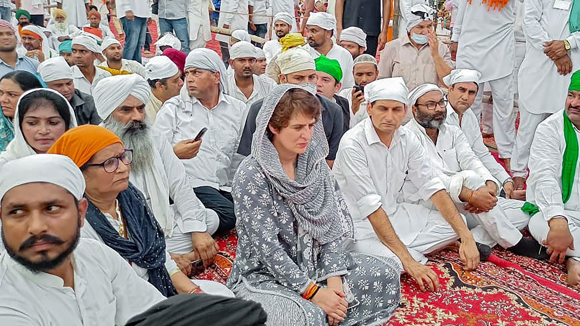 <div class="paragraphs"><p>Congress General Secretary Priyanka Gandhi Vadra in Lakhimpur Kheri on Tuesday.</p></div>