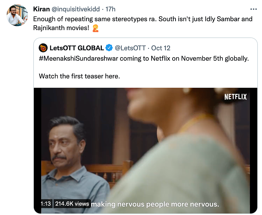 Karan Johar’s ‘Meenakshi Sundareshwar’ Called Out for Stereotyping Tamilians