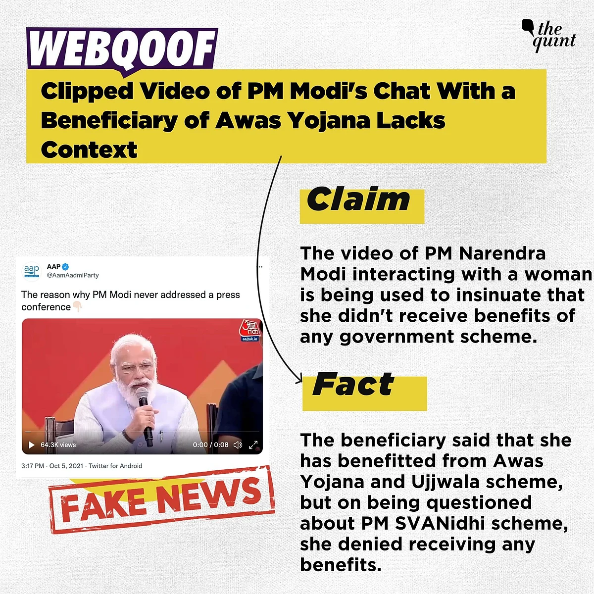 <div class="paragraphs"><p>The video is being shared to take a dig at PM Modi. </p></div>