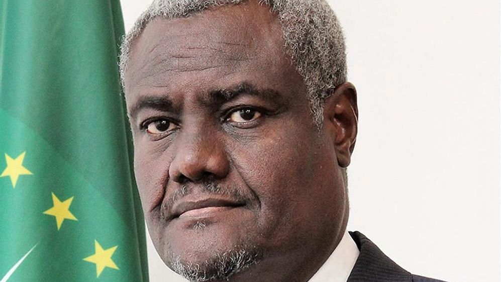 <div class="paragraphs"><p>African Union chairperson&nbsp;Moussa Faki Mahamat.&nbsp;</p></div>