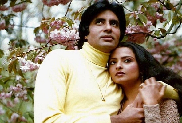 <div class="paragraphs"><p>Rekha and Amitabh Bachchan in <em>Silsila.</em></p></div>