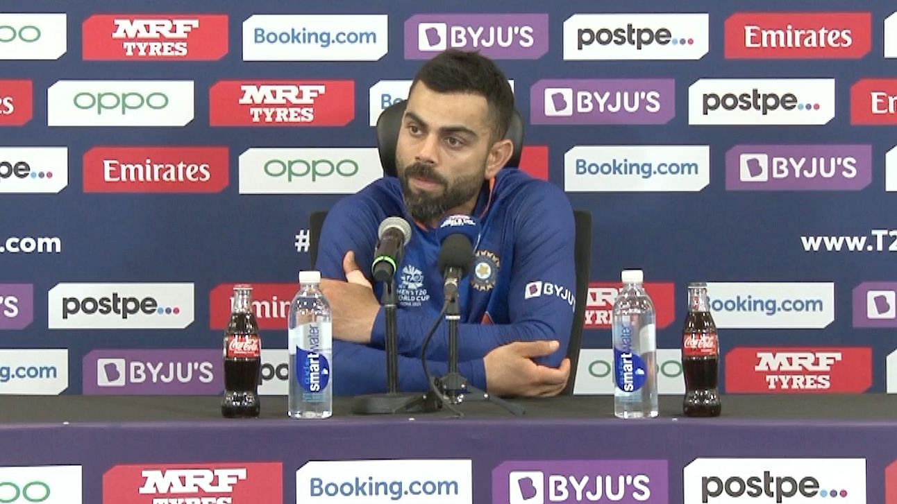 <div class="paragraphs"><p>Virat Kohli was asked if India should have played Ishan Kishan in the match against Pakistan.</p></div>