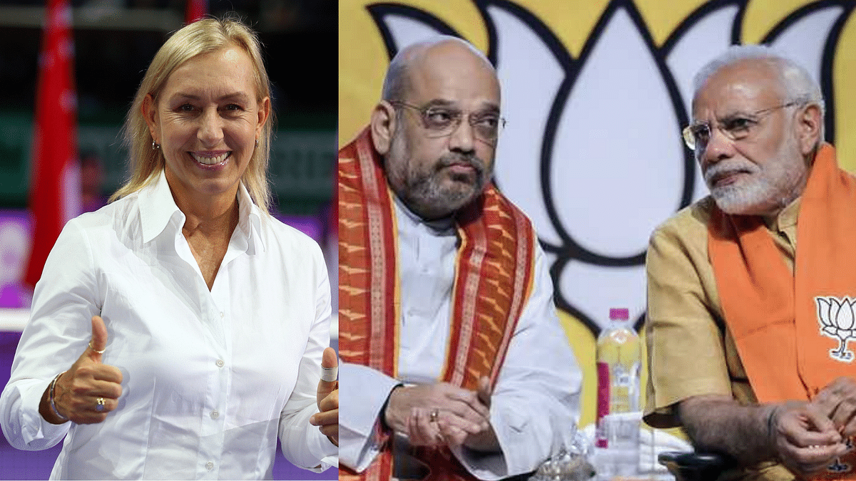 Check Out Martina Navratilova’s Viral Reaction to Amit Shah Praising PM Modi