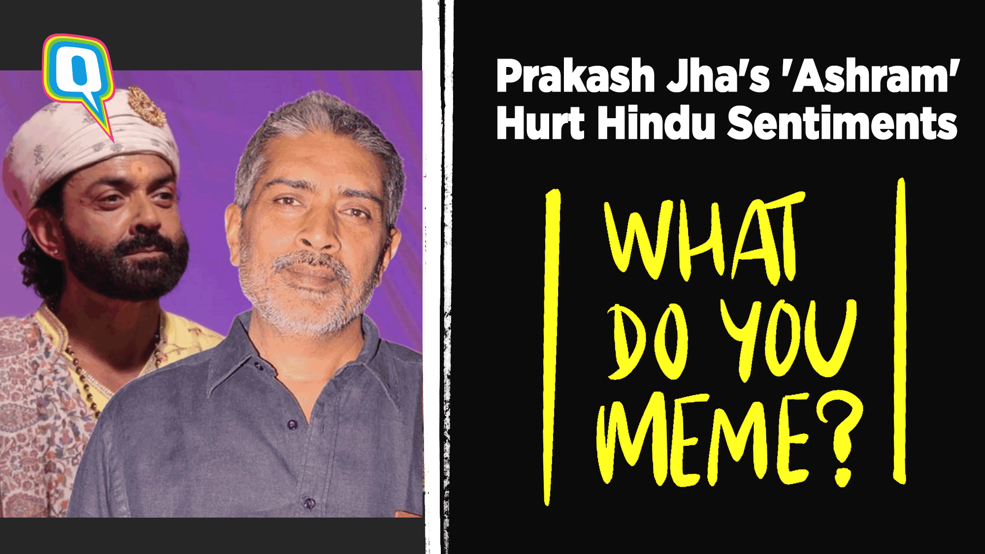 <div class="paragraphs"><p>How Prakash Jha's show "Ashram" hurt Hindu sentiments.</p></div>