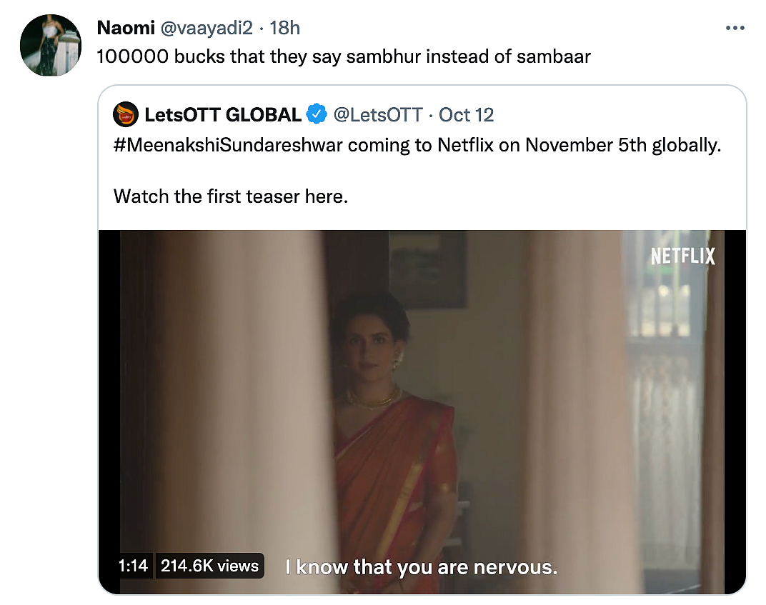 Karan Johar’s ‘Meenakshi Sundareshwar’ Called Out for Stereotyping Tamilians