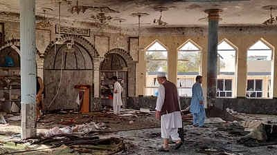 <div class="paragraphs"><p>At least 50 people were reported dead by hospital sources after an explosion rattled a mosque in Afghanistan's Kunduz city on Friday, 8 October, AFP reported.</p></div>