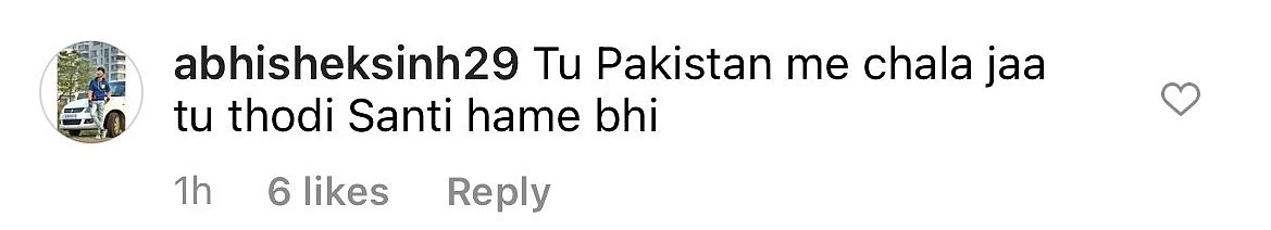 <div class="paragraphs"><p>Comments on Mohammad Shami's Instagram page.</p></div>