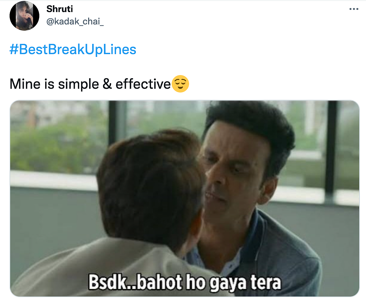 Desi Twitter Is Sharing Its ‘Best Breakup Lines’ and They Are Gold!