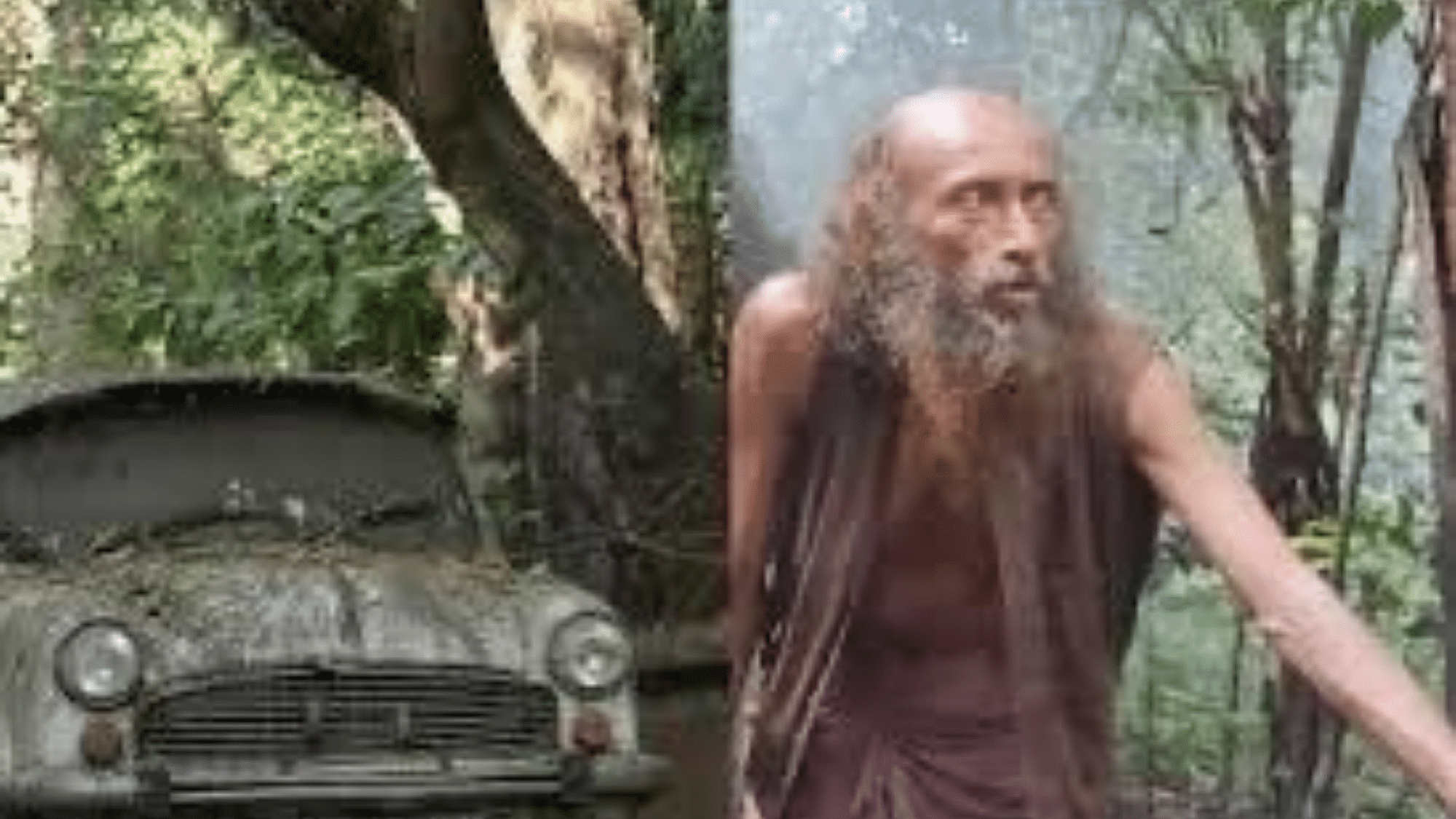 <div class="paragraphs"><p>56-year-old Chandrashekhar living in his ambassador parked in the forest for 17 years.</p></div>