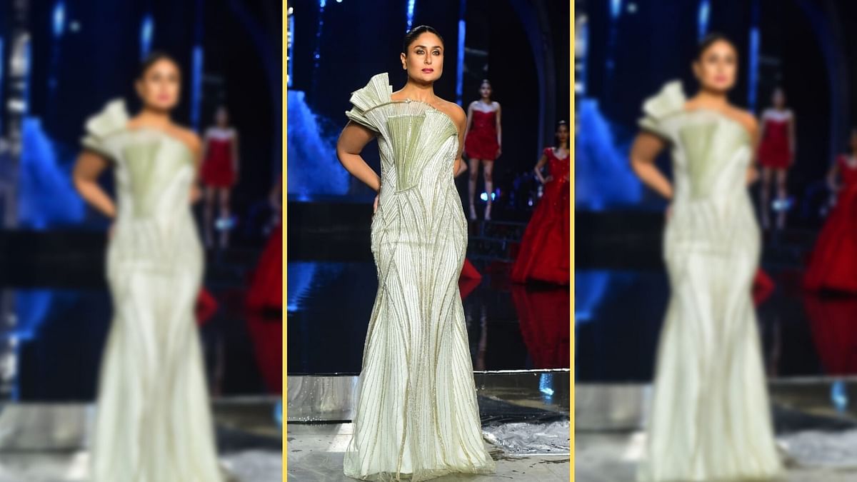 Pics: Kareena Kapoor Steals The Show in Gaurav Gupta Gown at Lakme Fashion Week