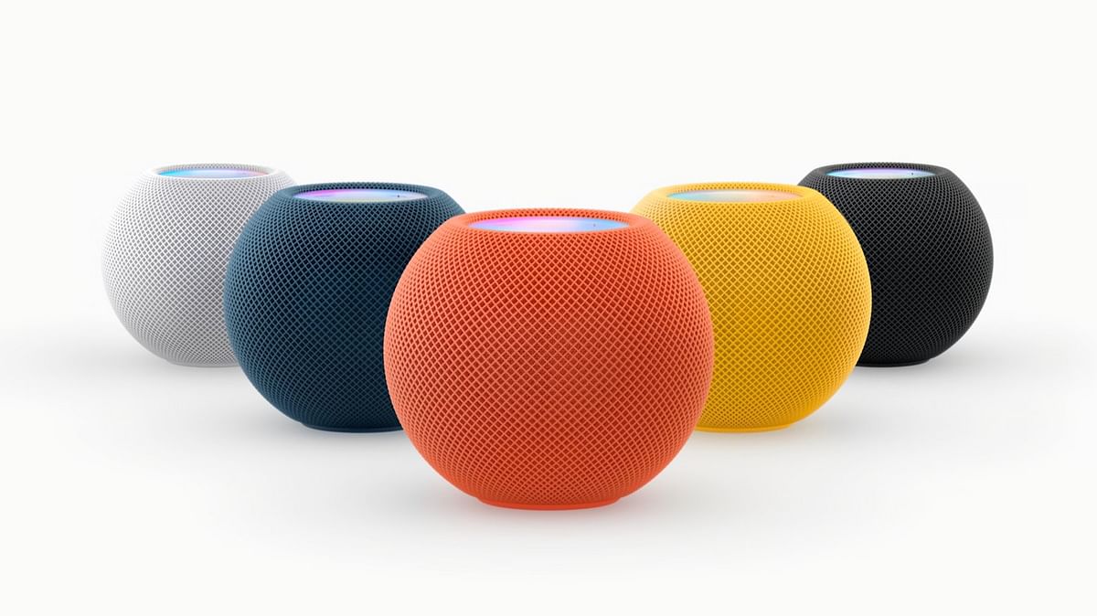 <div class="paragraphs"><p>HomePod mini comes in three new colours – yellow, orange, and blue.</p></div>