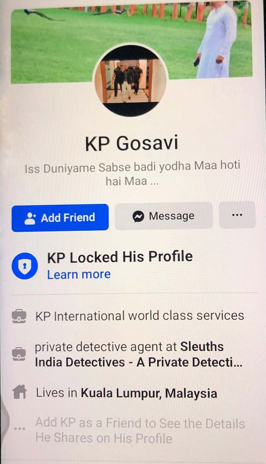 <div class="paragraphs"><p>Nawab Malik has questioned the presence of one KP Gosavi during the NCB raid.</p></div>