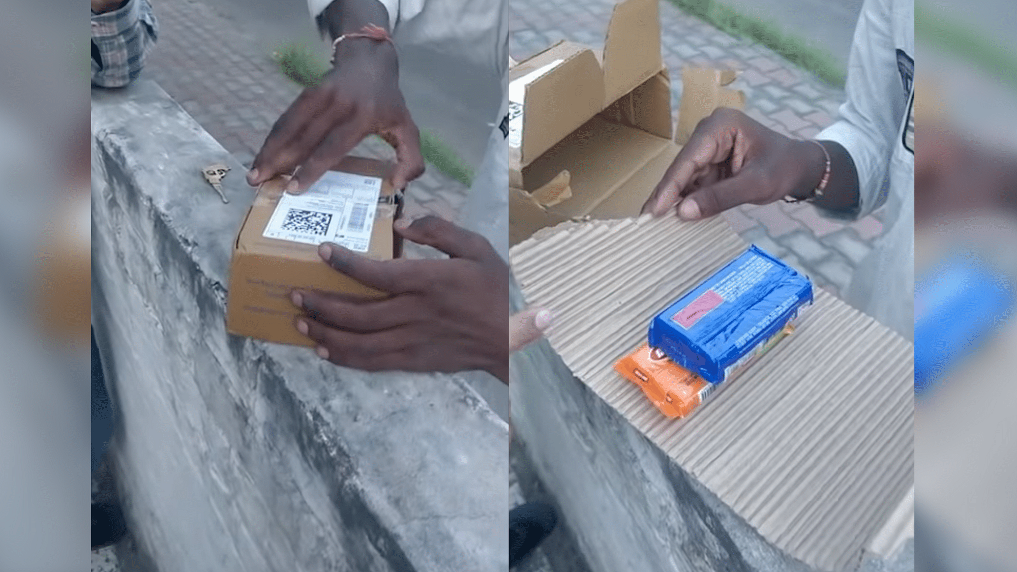 <div class="paragraphs"><p>A customer received bars of soap instead of iPhone 12.</p></div>