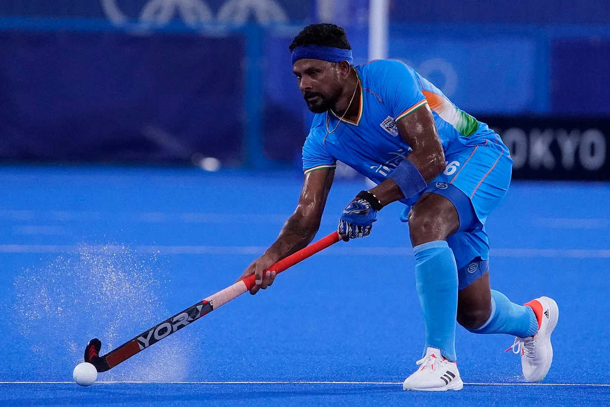 <div class="paragraphs"><p>Birendra Lakra in action at the Tokyo Olympics.</p></div>