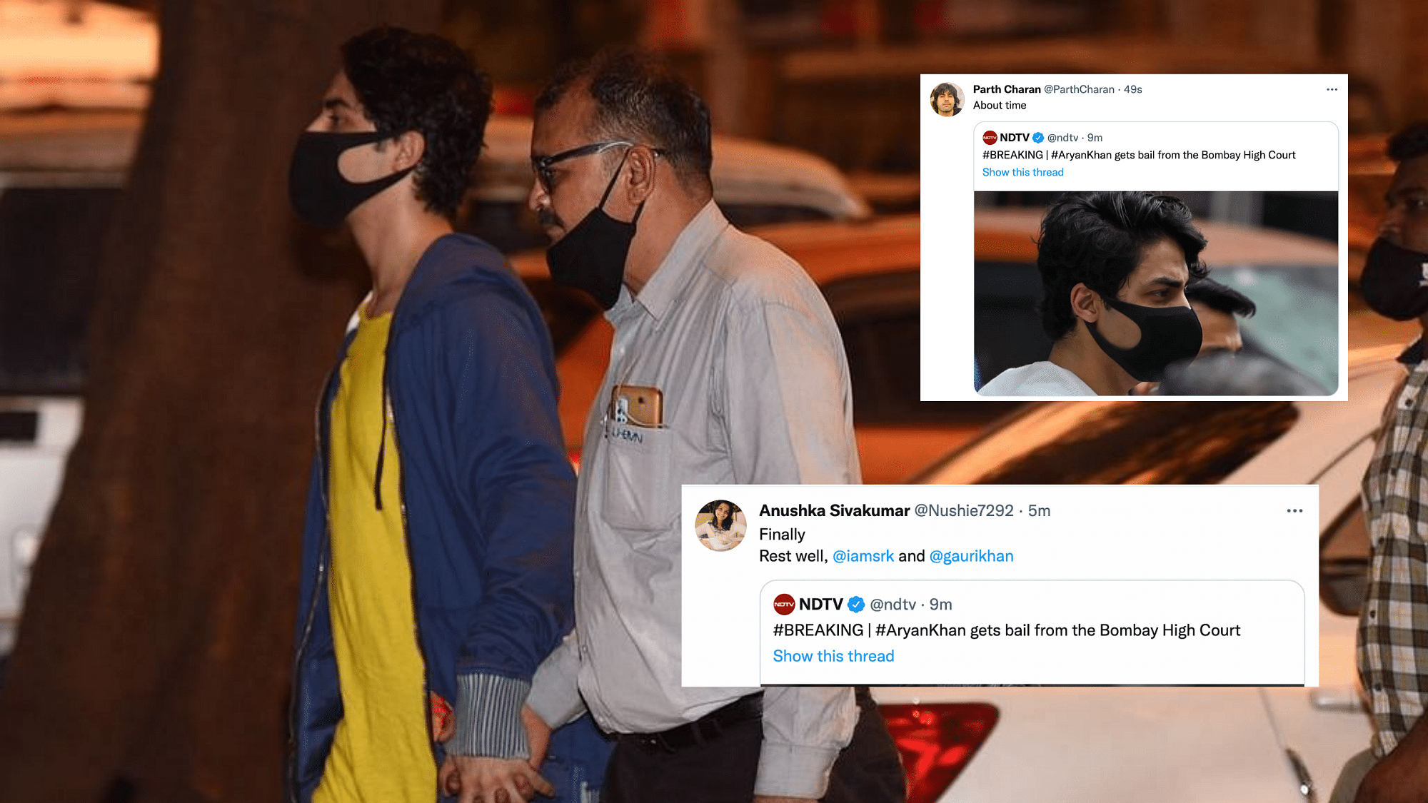 <div class="paragraphs"><p>Twitter reacts as Aryan Khan granted bail by Bombay HC in Mumbai drugs case.</p></div>