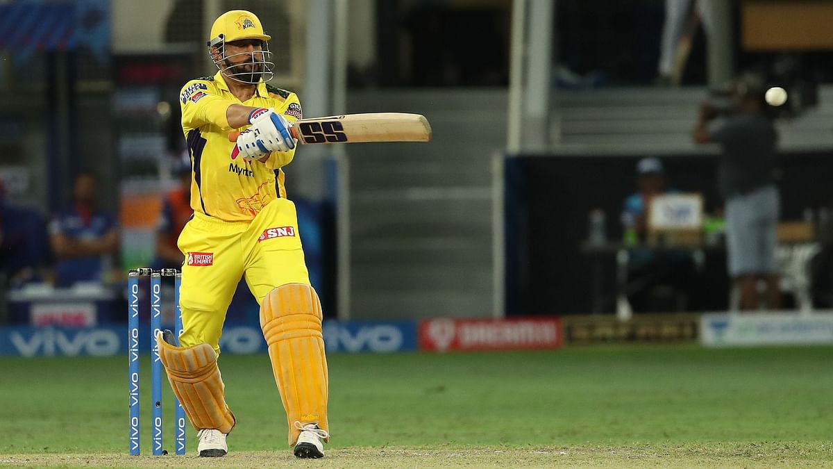 MS Dhoni promoted himself up the order in the match against Delhi Capitals on Sunday and finished off the game.