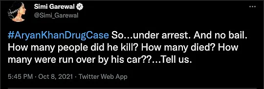 'How Many Did He Kill?': Twitter Reacts to Court Denying Aryan Khan Bail