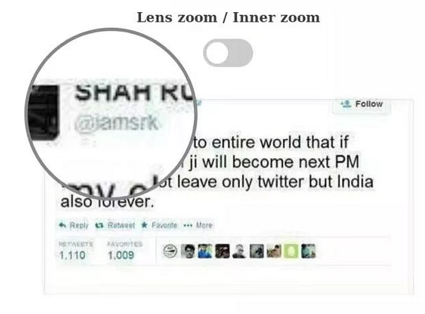 <div class="paragraphs"><p>The parody account used 'j' instead of 'i'. </p></div>