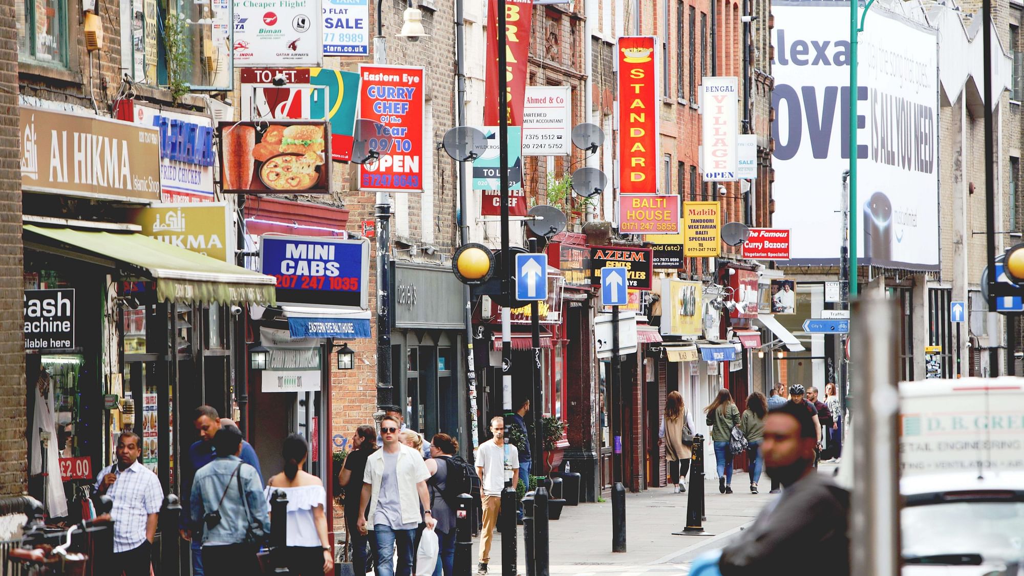 <div class="paragraphs"><p>Brick Lane is the best-known curry corner in the UK.&nbsp;</p></div>
