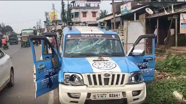<div class="paragraphs"><p>Trinamool Congress (TMC) MP Sushmita Dev was on Friday, 22 October, allegedly attacked in Tripura along with members of the party, as well as Indian Political Action Committee (IPAC) employees who were travelling with her.</p></div>