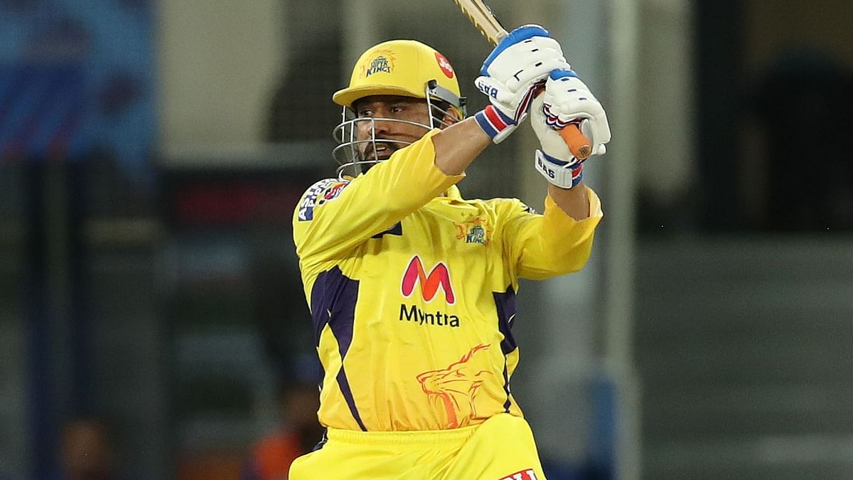 MS Dhoni promoted himself up the order in the match against Delhi Capitals on Sunday and finished off the game.