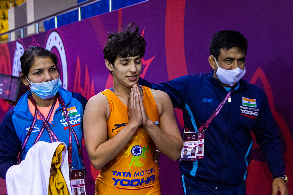 Anshu Malik became the first Indian female wrestler to win a silver at the World Championships.