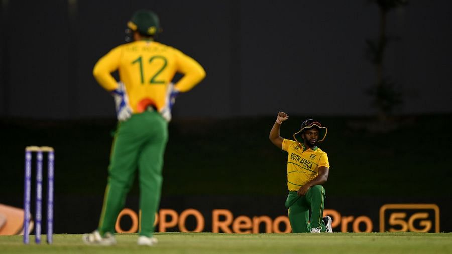 <div class="paragraphs"><p>Temba Bavuma confirmed that Quinton de Kock is not in the playing XI for the game against WI in 2021 T20 World Cup</p></div>