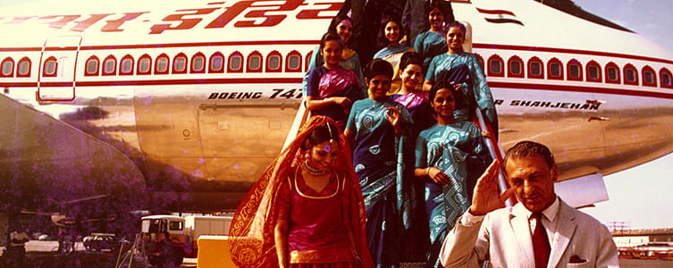 Air India, originally Tata Air Services, took its first flight in 1932, piloted by businessman and aviator JRD Tata.