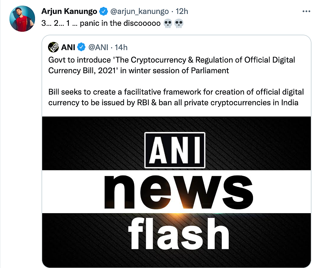 Confusion Around Possible Crypto Ban Triggers Memes on Twitter