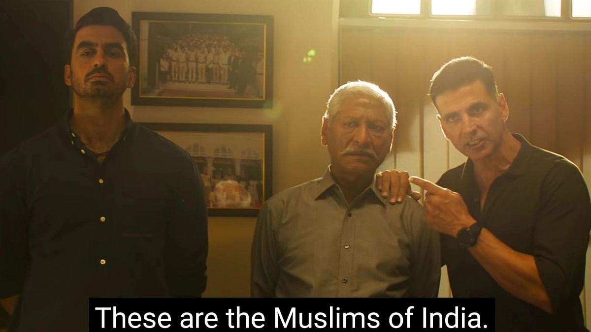 <div class="paragraphs"><p>In a scene, Akshay Kumar's character tries to explain what a 'good Indian Muslim' is.</p></div>