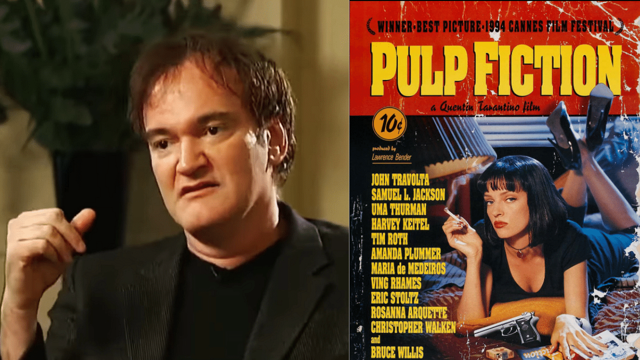 <div class="paragraphs"><p><em>Pulp Fiction&nbsp;</em>was written and directed by Quentin Tarantino.</p></div>