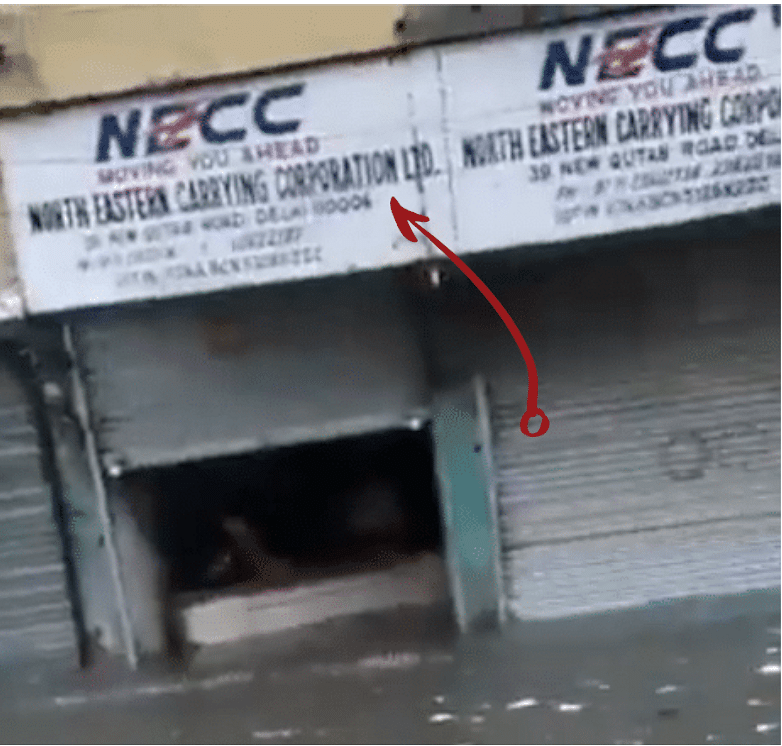 <div class="paragraphs"><p>One can see 'NECC' written in a hoarding in the viral video.</p></div>