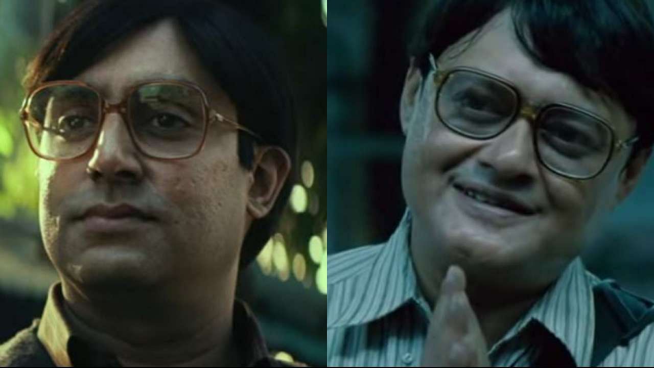 <div class="paragraphs"><p>Abhishek Bachchan in <em>Bob Biswas</em>, a character played by Saswata Chatterjee in <em>Kahaani</em>.</p></div>