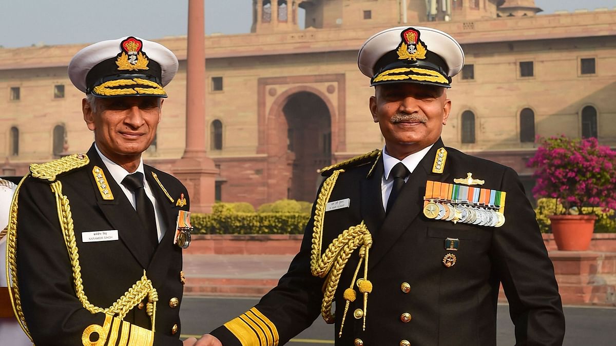Vice Admiral Hari Kumar Takes Over as New Navy Chief