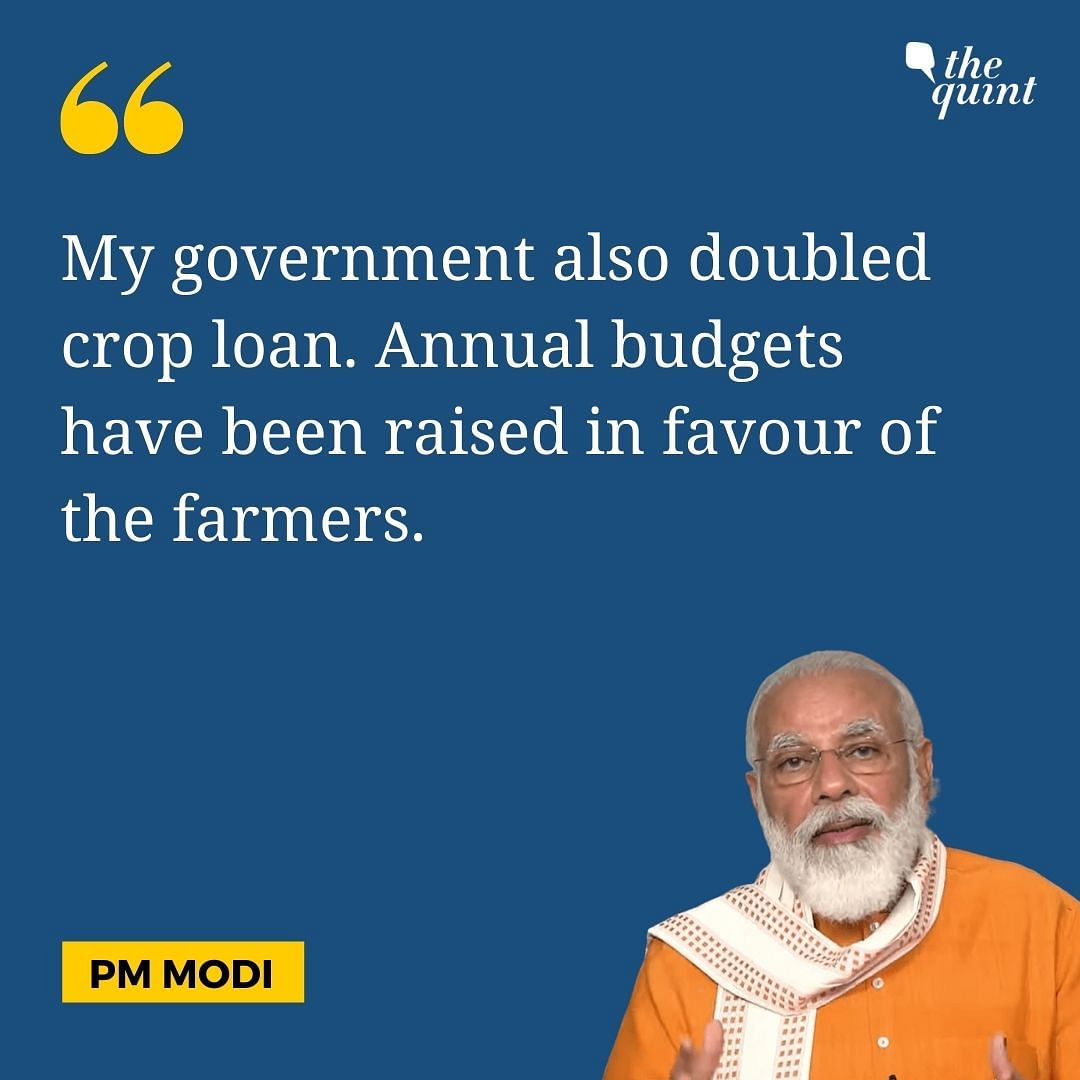 "I want to tell the country that we have decided to repeal the three farm laws," PM Modi announced on Gurpurab.
