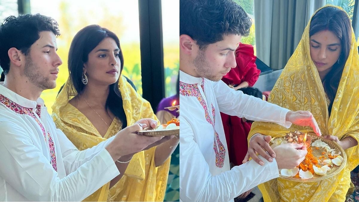 Here's How Priyanka Chopra & Nick Jonas Celebrated Diwali in The US