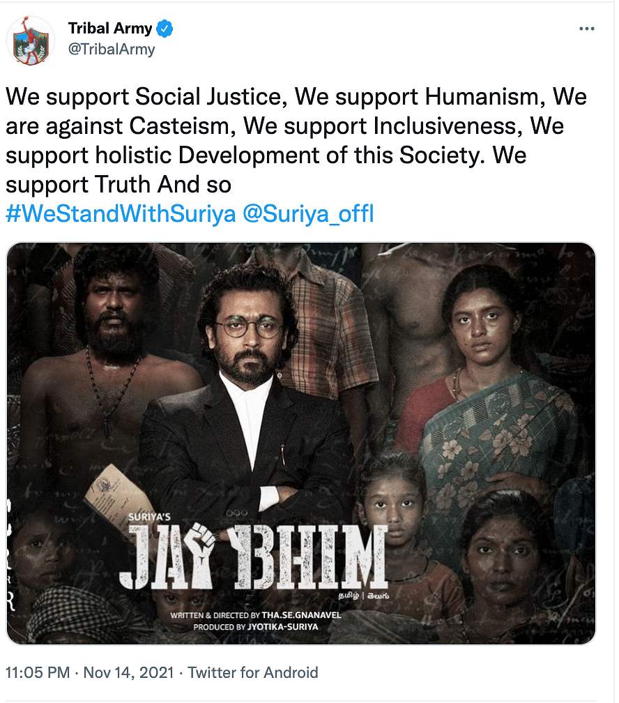 The film 'Jai Bhim,' that unveiled the injustice faced by Irular tribes, has been mired in controversy.