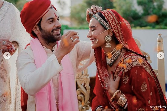 See the First Photos From Rajkummar Rao and Patralekhaa's Wedding Here