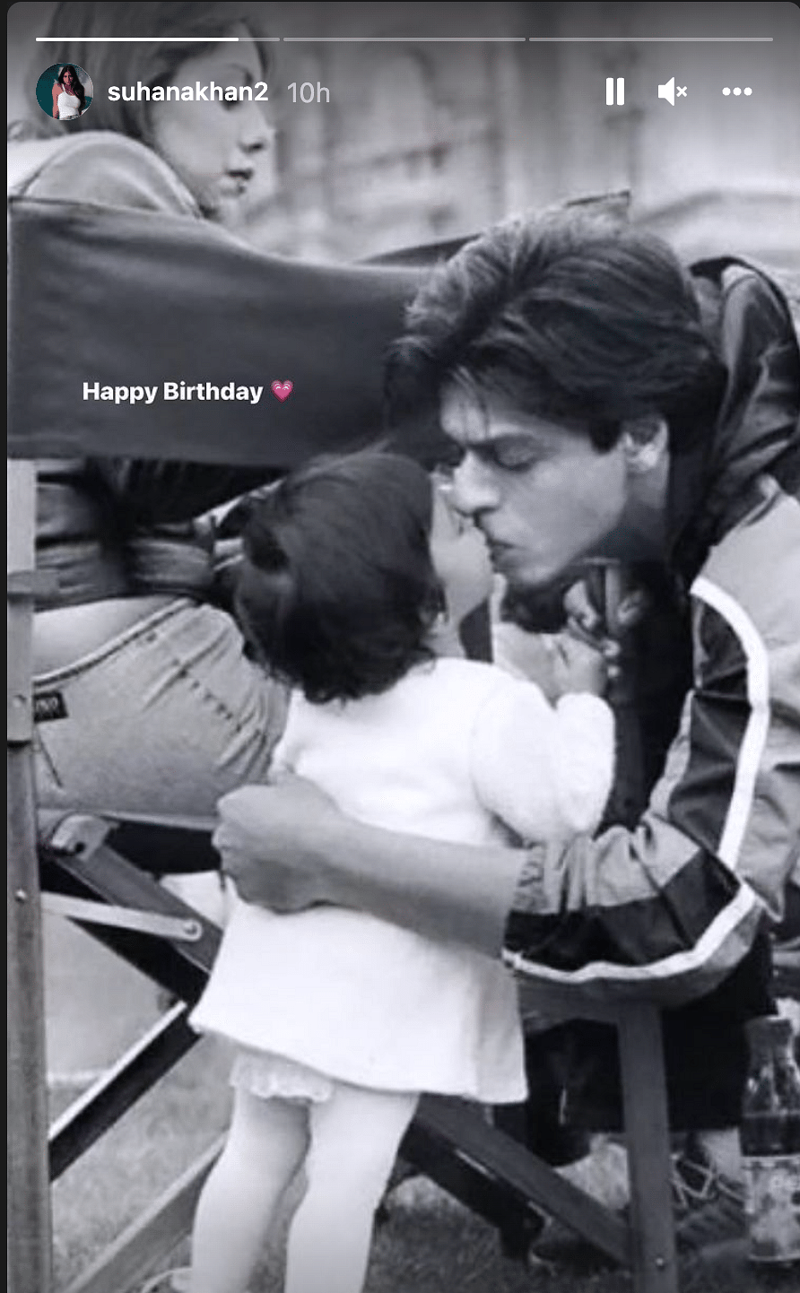 Here's How Suhana Wished Shah Rukh Khan on His 56th Birthday