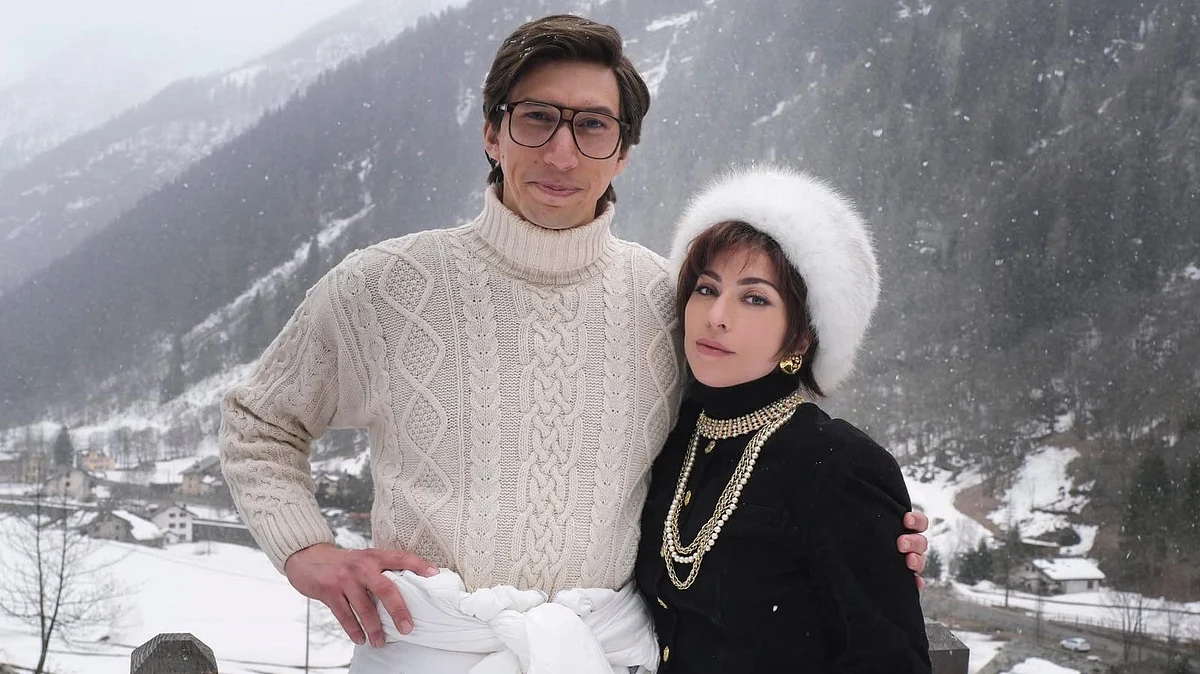 <div class="paragraphs"><p>Adam Driver and Lady Gaga in <em>House of Gucci.</em></p></div>